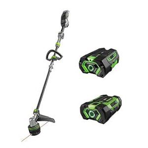 EGO Power+ ST1623T 56-Volt 16-Inch Cordless String Trimmer, 4.0Ah Battery, 320W Charger Included Plus Extra BA1400T 2.5Ah Battery
