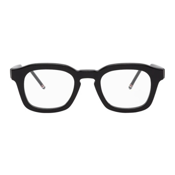 Thom Browne - Black TB-412 Glasses