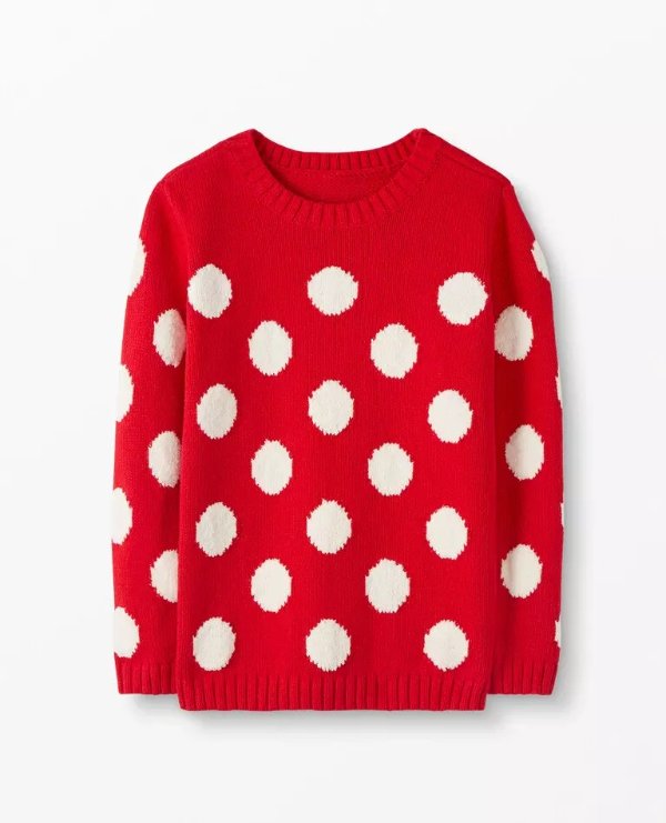 Marshmallow Dot Sweater