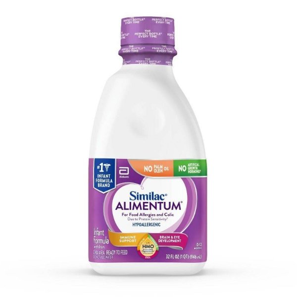 Alimentum Non-GMO Hypoallergenic Ready to Feed Infant Formula - 32 fl oz