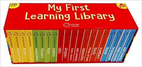 My First Learning Library Box Set: 20 Board Books Gift Set for Kids (Horizontal Design)
