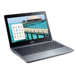 Acer C720-3404 11.6-Inch Chromebook (Intel Core i3, 4 GB) Granite Gray