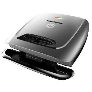 George Foreman GR2121P 8-Serving Classic Plate Grill with Variable Temperature