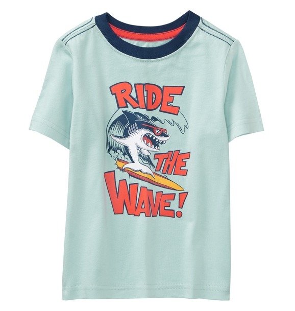 Toddler Ride The Wave Tee