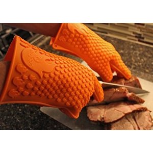 史低价！Ekogrips超耐热烧烤烘焙硅胶手套