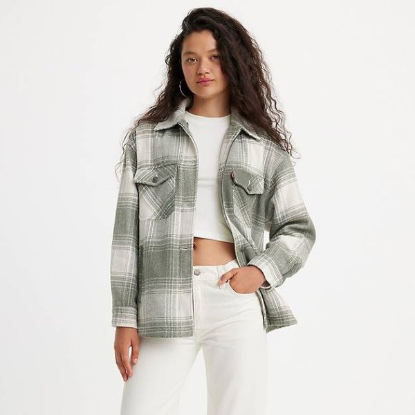 Wool Shirt Jacket - Grey | Levi's® US