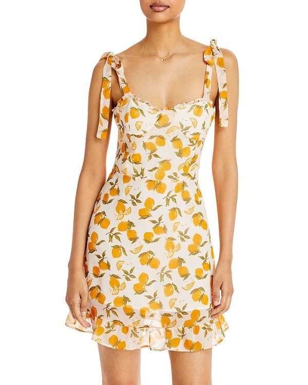 Lemon Tree Ruffle Dress - 100% Exclusive