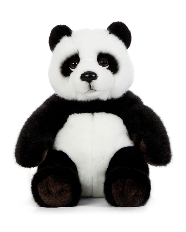 LIVING NATURE Sitting Panda Plush Toy
