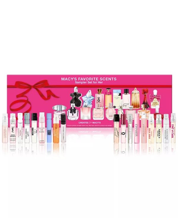 18-Pc. Favorite Scents Sampler Discovery Set For Her, Created for Macy's