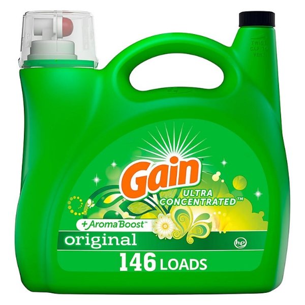 Ultra Concentrated + AromaBoost Liquid Laundry Detergent, Original (146 loads, 200 fl. oz.) - Sam's Club