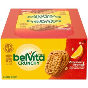 belVita  肉桂红糖口味全谷物早餐饼干 8包