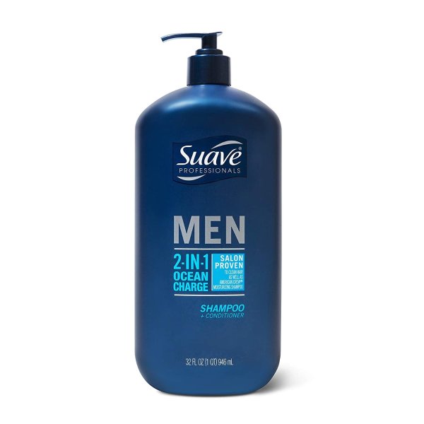 2 in 1 Shampoo and Conditioner Ocean Charge 28 oz