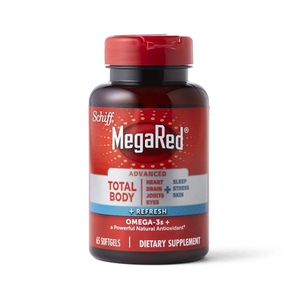 MegaRed Advanced Total Body Refresh 800 mg Softgels