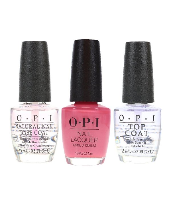 Aphrodite's Pink Nightie Nail Lacquer & Base Coat Set