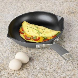 Cooking with Calphalon Easy System Nonstick 8" Omelette Pan