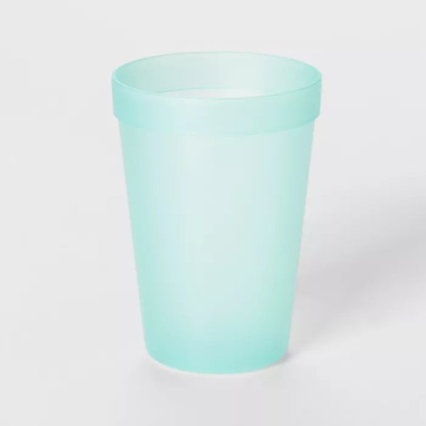 13.5oz 塑料水杯，多色选