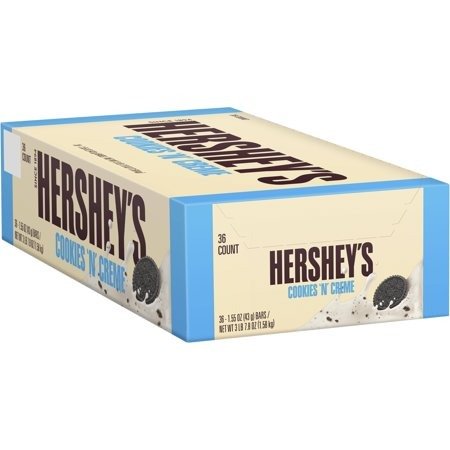 HERSHEY'S Cookies n Creme口味巧克力，36包装
