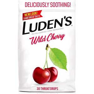 Luden's 润喉糖 30粒 樱桃口味