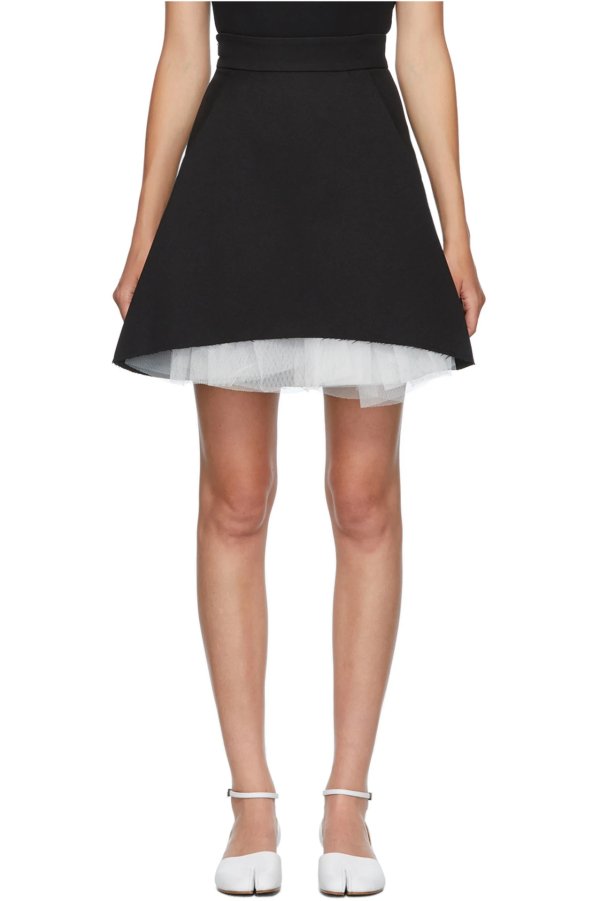 SSENSE Exclusive Black A-Line Skirt