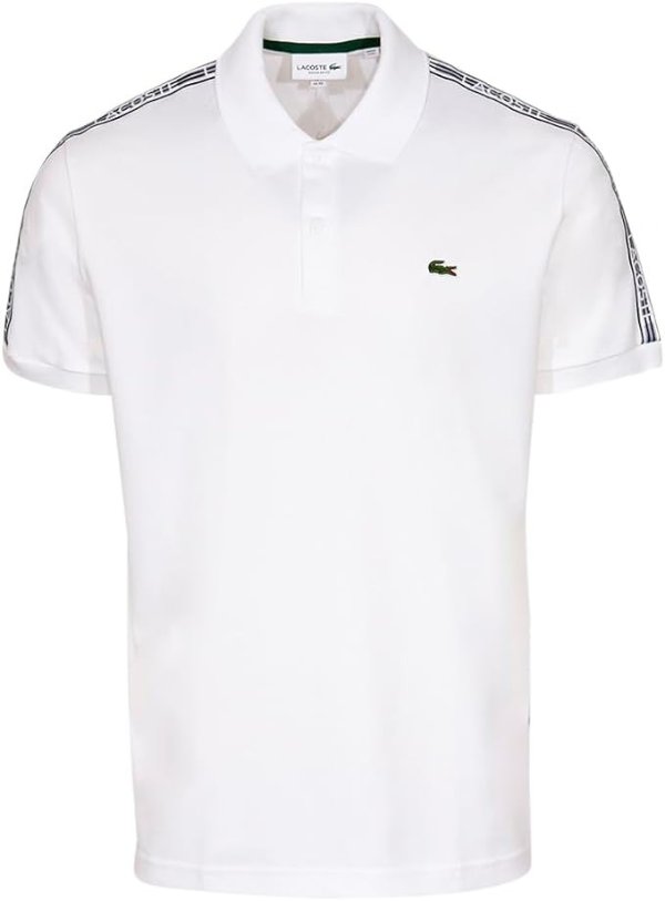 Contemporary Collection's Men's Short Sleeve Regular Fit Mini Pique with Shoulder Taping Polo Shirt