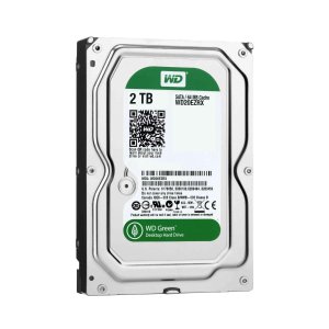 2TB Western Digital WD Green 3.5" Hard Drive (WD20EZRX)