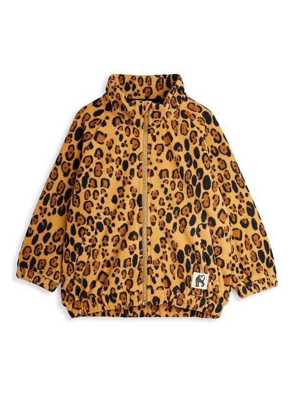 Little Kid's & Kid's Leopard Fleece Jacket