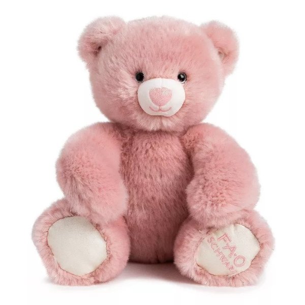 Toy Plush Glitter Bear 10&#34; Valentine&#39;s Day