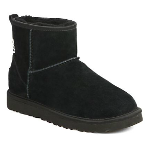 UGG Australia Mini Shearling Crystal Ankle Boots