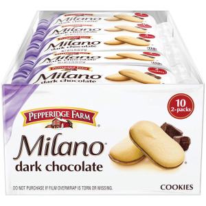 Pepperidge Farm Milano 黑巧克力饼干 10包