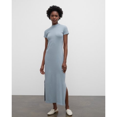 Club MonacoTea Dyed Mockneck Rib Dress