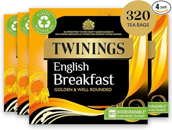 英式早餐茶 4*80袋