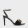 Black Oversized Buckle Heels|CHARLES & KEITH