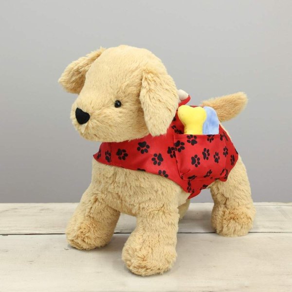 "Poncho" the 16in Puppy Activity Toy by North American Bear"