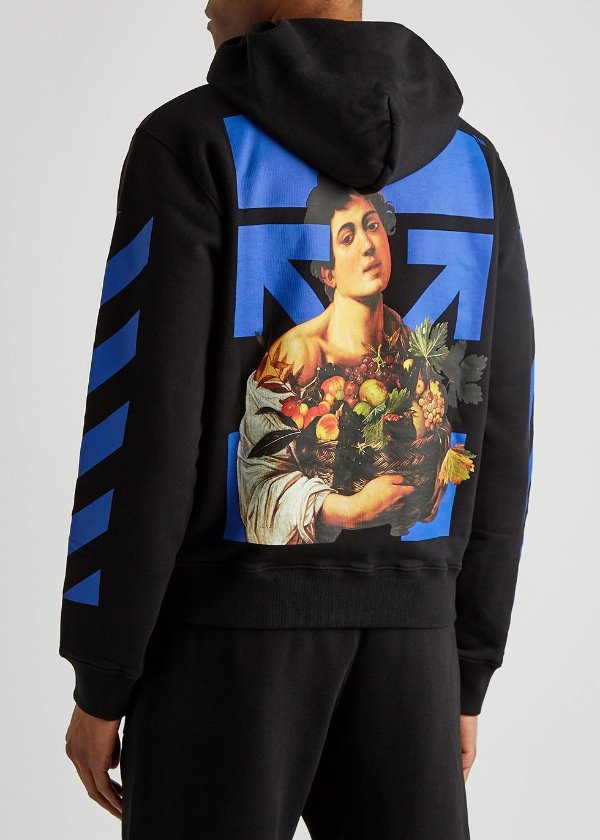 Caravaggio printed cotton sweatshirt