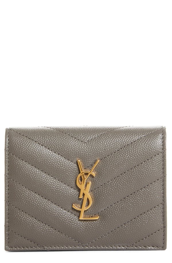 Monogram Matelasse Leather Wallet
