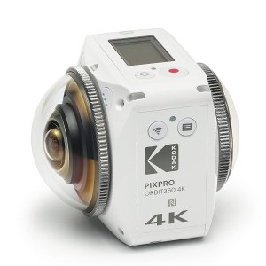 KODAK PIXPRO ORBIT360 4K 360° VR Camera Satellite Pack