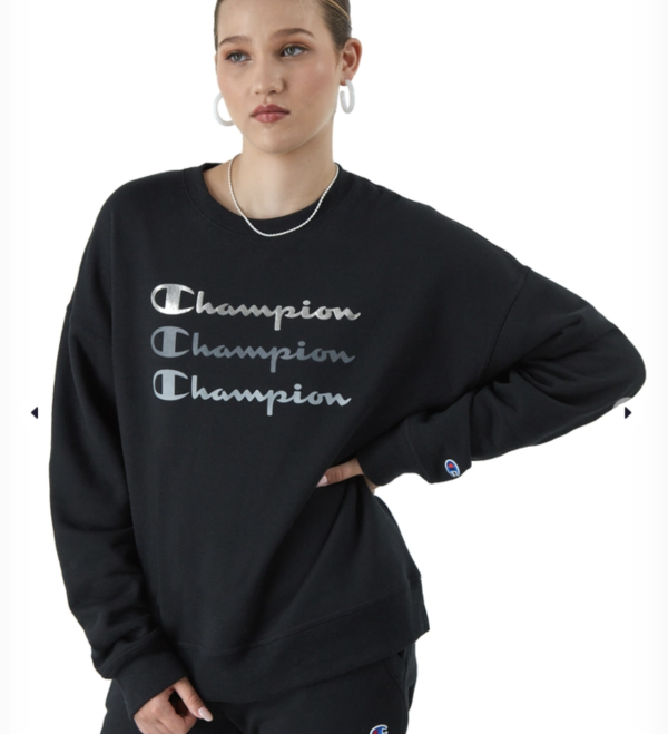Powerblend Crewneck Sweatshirt, Triple Script