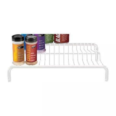 Powder Coated Flat Wire 3 Tier Spice Rack