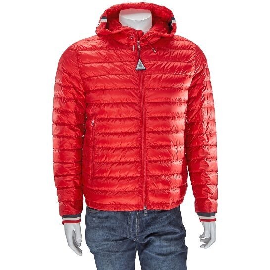 Red Hooded Down Jacket