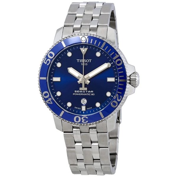 Seastar 1000 Automatic Blue Dial Men's Watch