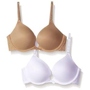 Maidenform Women's One Fab Fit Embellished Push Up Bra (Pack of 2)