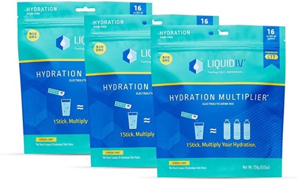 Hydration Multiplier, Electrolyte Powder, Easy Open Packets, Supplement Drink Mix (48)