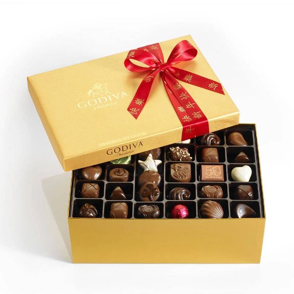 巧克力礼盒 105颗装 含新年快乐礼结