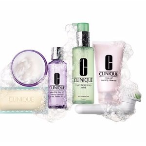 with Any Cleansers and Makeup Removers Orders + GWP