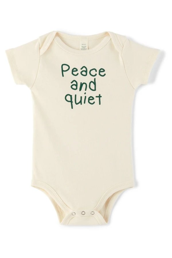 SSENSE Exclusive Baby Beige Scribble Bodysuit