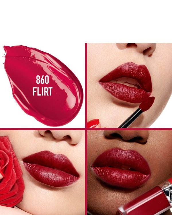 Rouge Ultra Care Flower Oil Liquid Lipstick860