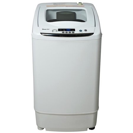 0.9 cu ft Compact Washer, White