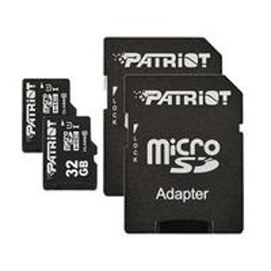 Patriot LX PRO Class 10 UHS-1 32GB MicroSD Card with SD Adapter - Pack of 2