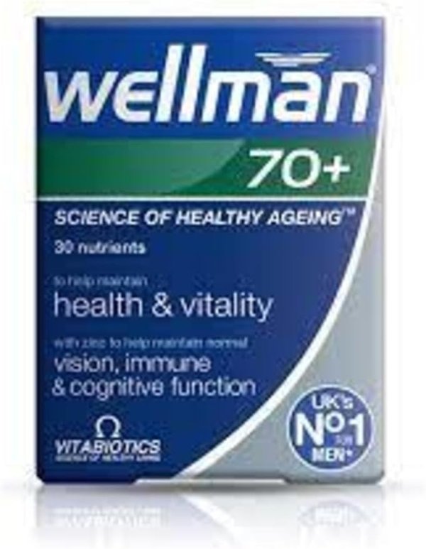 Wellman 70岁+男性保健品 30片