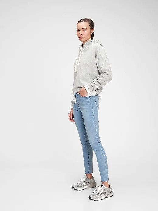 Gen Good High Rise True Skinny Jeans with Washwell